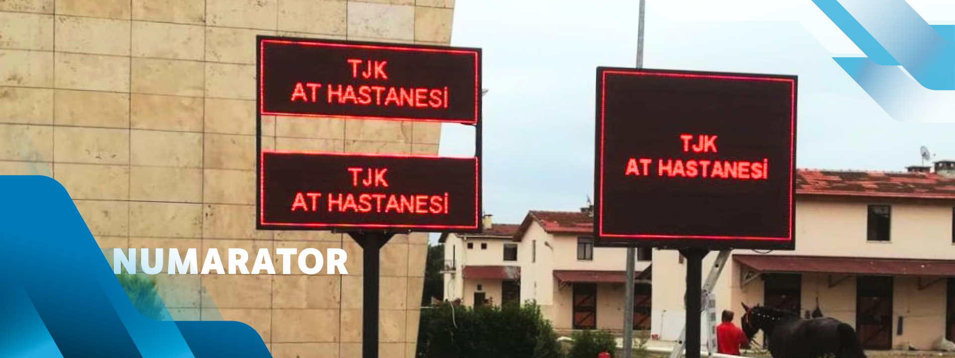 TJK At Hastaneleri — Randevu Sistemi Entegrasyonlu Akıllı Tabela